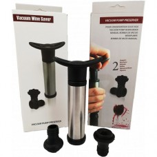 Bomba de Vacio Metal con 2 tapones