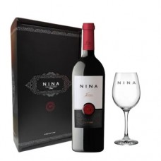 San Huberto Gran Nina Malbec con Copa