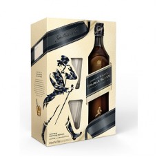 Johnnie Walker Black Label Estuche Con Vasos