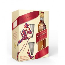 Johnnie Walker Red Label Estuche Con Vasos