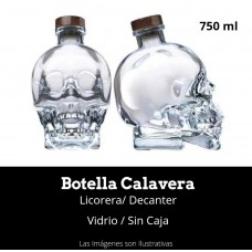 Licorera Calavera 750ml