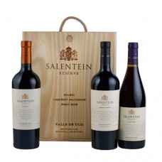 Salentein Estuche Madera Reserva X 3